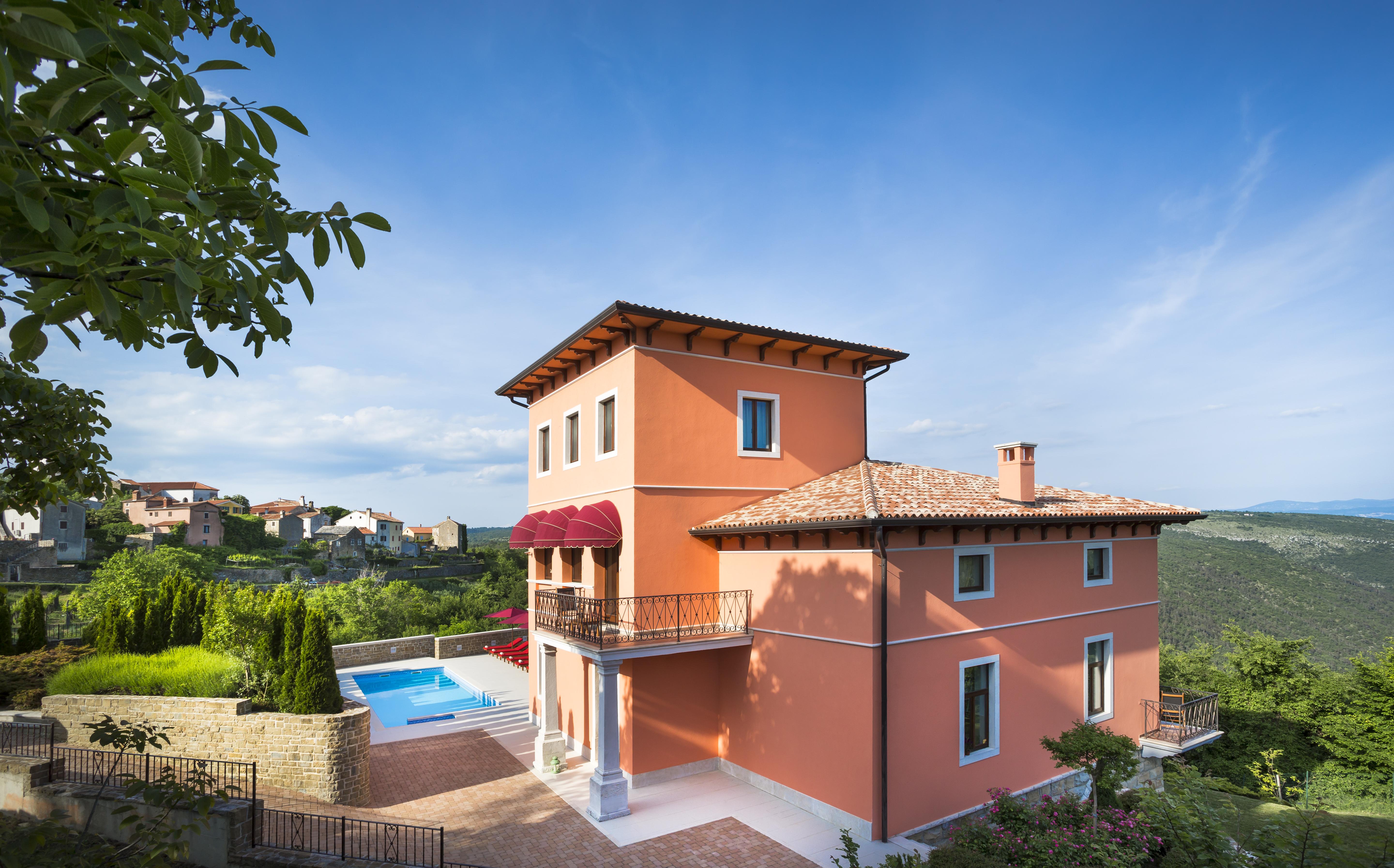 Palazzo Angelica B&B Adults Only Oprtalj 外观 照片