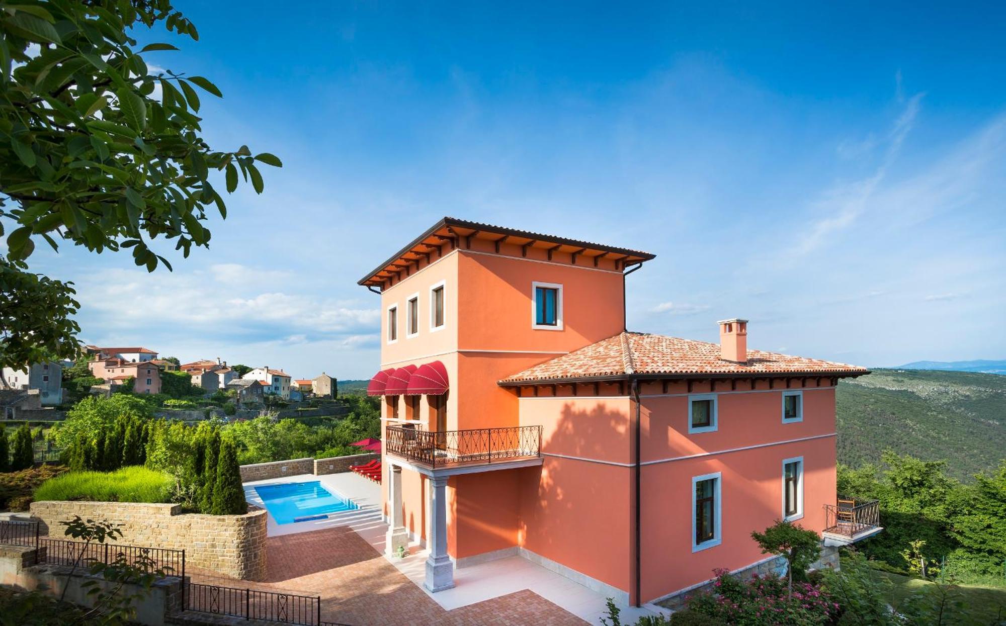 Palazzo Angelica B&B Adults Only Oprtalj 外观 照片